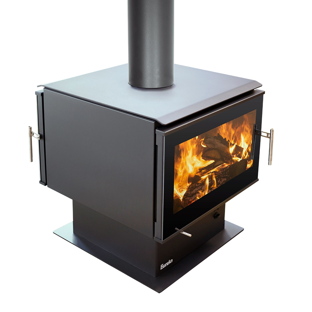 Eureka Jewel Double Sided Freestanding Wood Heater