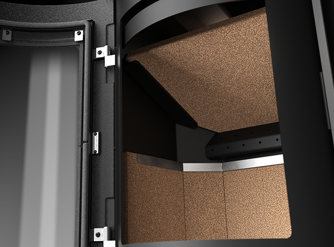 Nectre Form 1 Freestanding Wood Heater