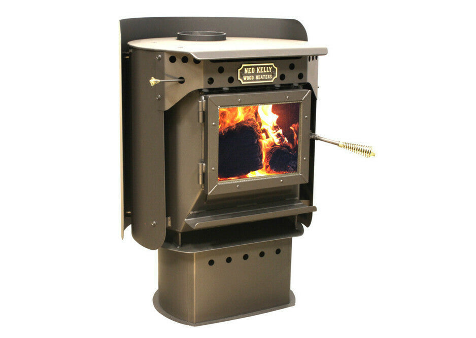 Ned Kelly Outlaw Freestanding Wood Heater