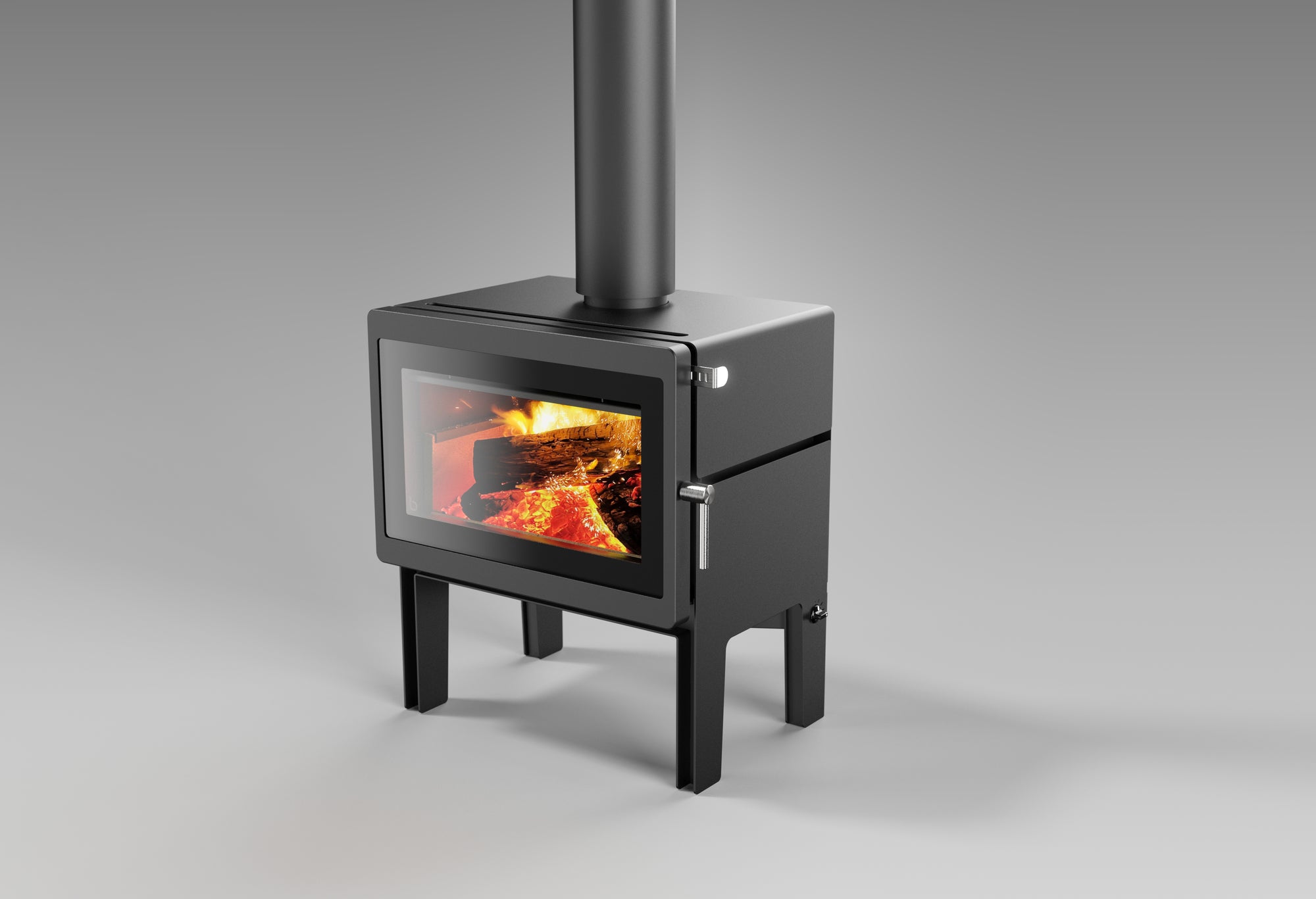 Blaze Z3 Freestanding Wood Heater on Legs