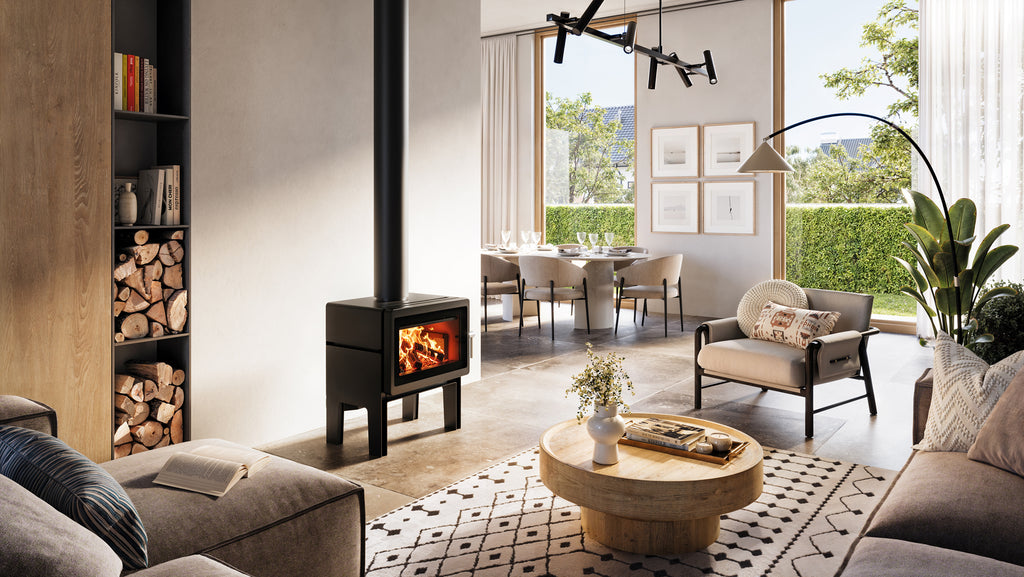 Blaze Z2 Freestanding Wood Heater on Legs