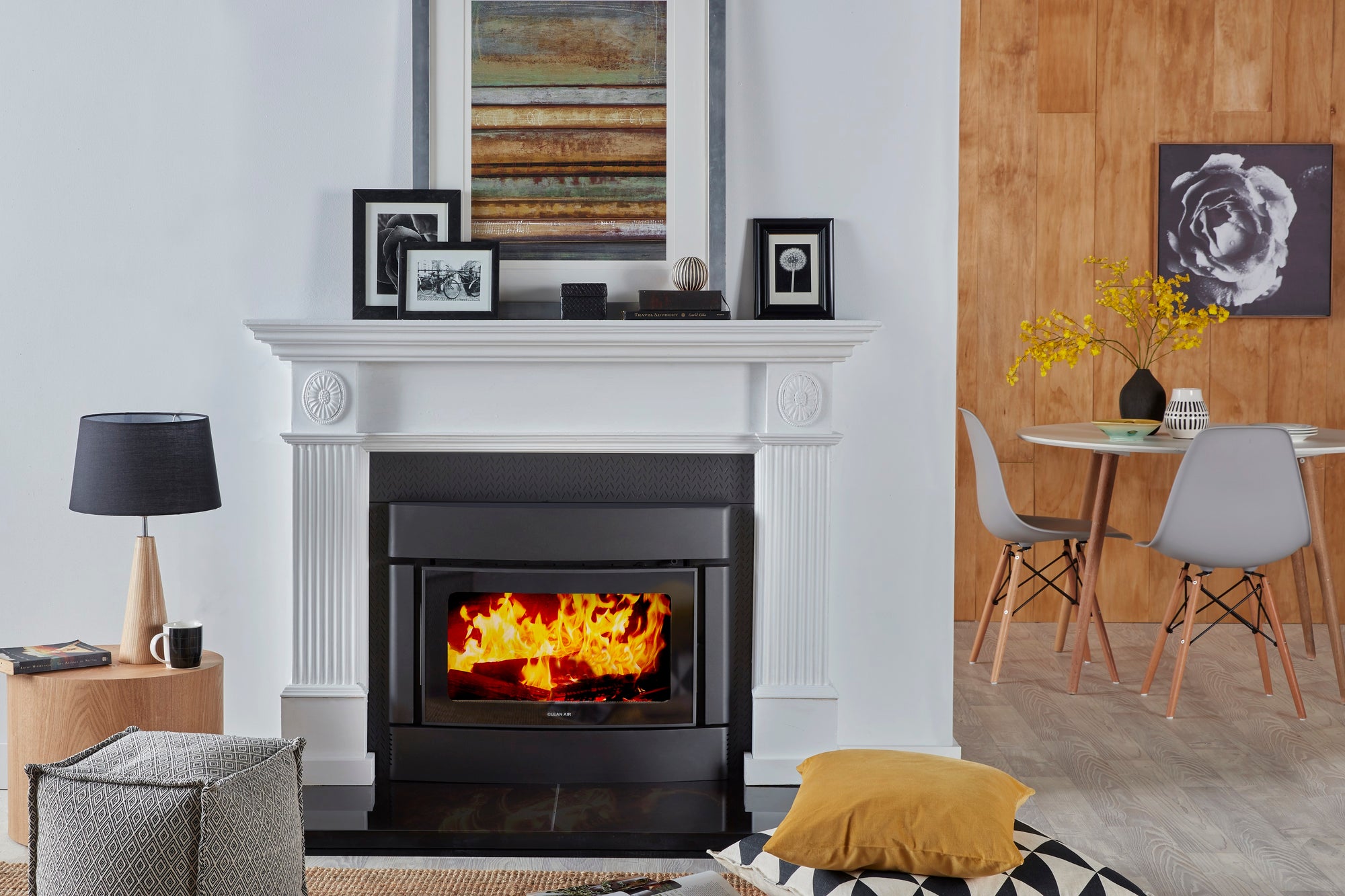 Clean Air Medium Heritage Inbuilt Wood Heater