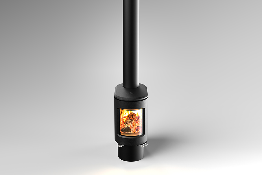 Nectre Form 1 Freestanding Wood Heater