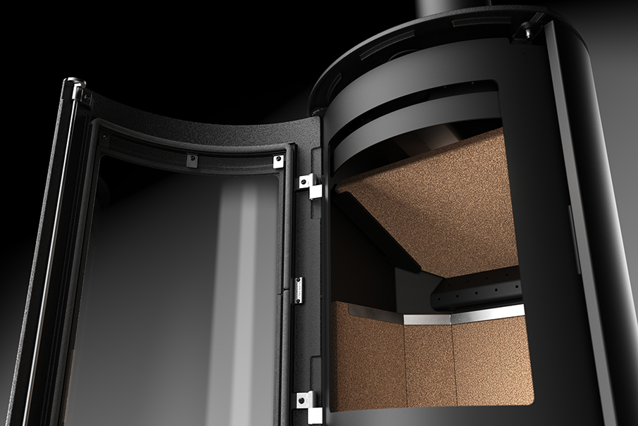 Nectre Form 2 Freestanding Wood Heater