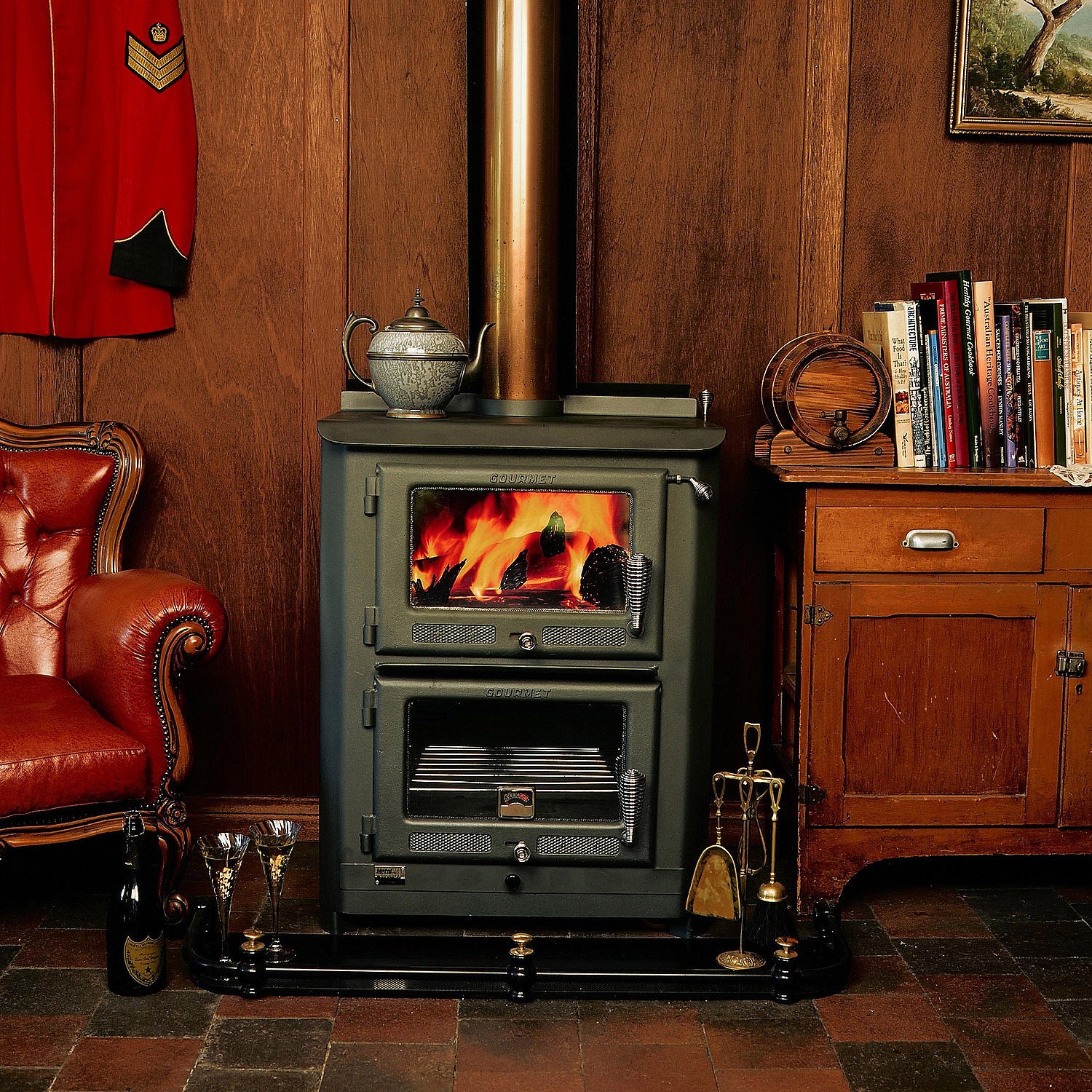 Gourmet Cooker Wood Stove