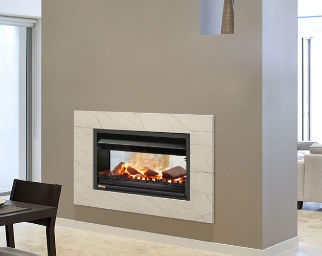 Jetmaster Inbuilt Double Sided Open Fireplace