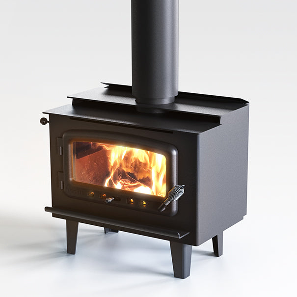 Nectre MK2 on Legs Freestanding Wood Heater
