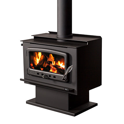 Nectre MK2 on Pedestal Freestanding Wood Heater