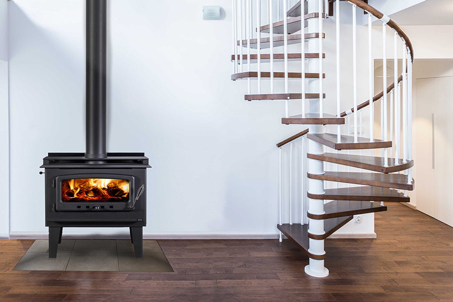 Nectre Mega on Legs Freestanding Wood Heater