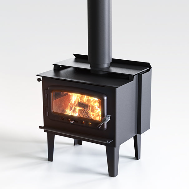 Nectre Mega on Legs Freestanding Wood Heater