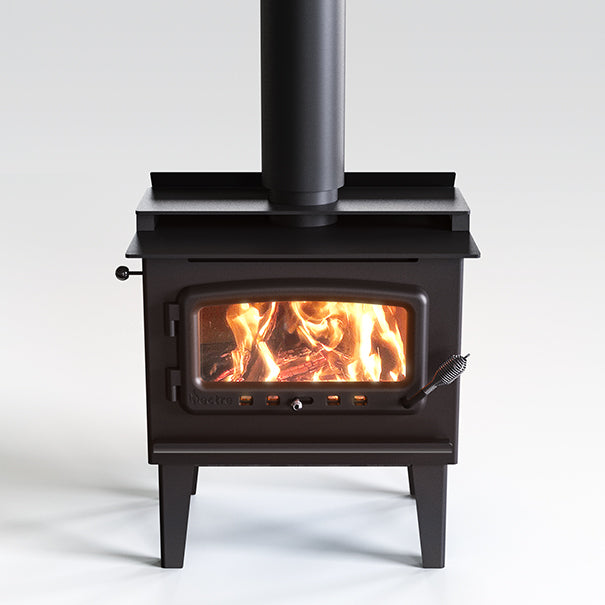Nectre Mega on Legs Freestanding Wood Heater