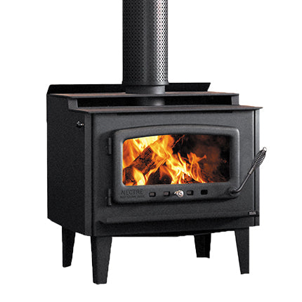 Nectre Mega on Legs Freestanding Wood Heater