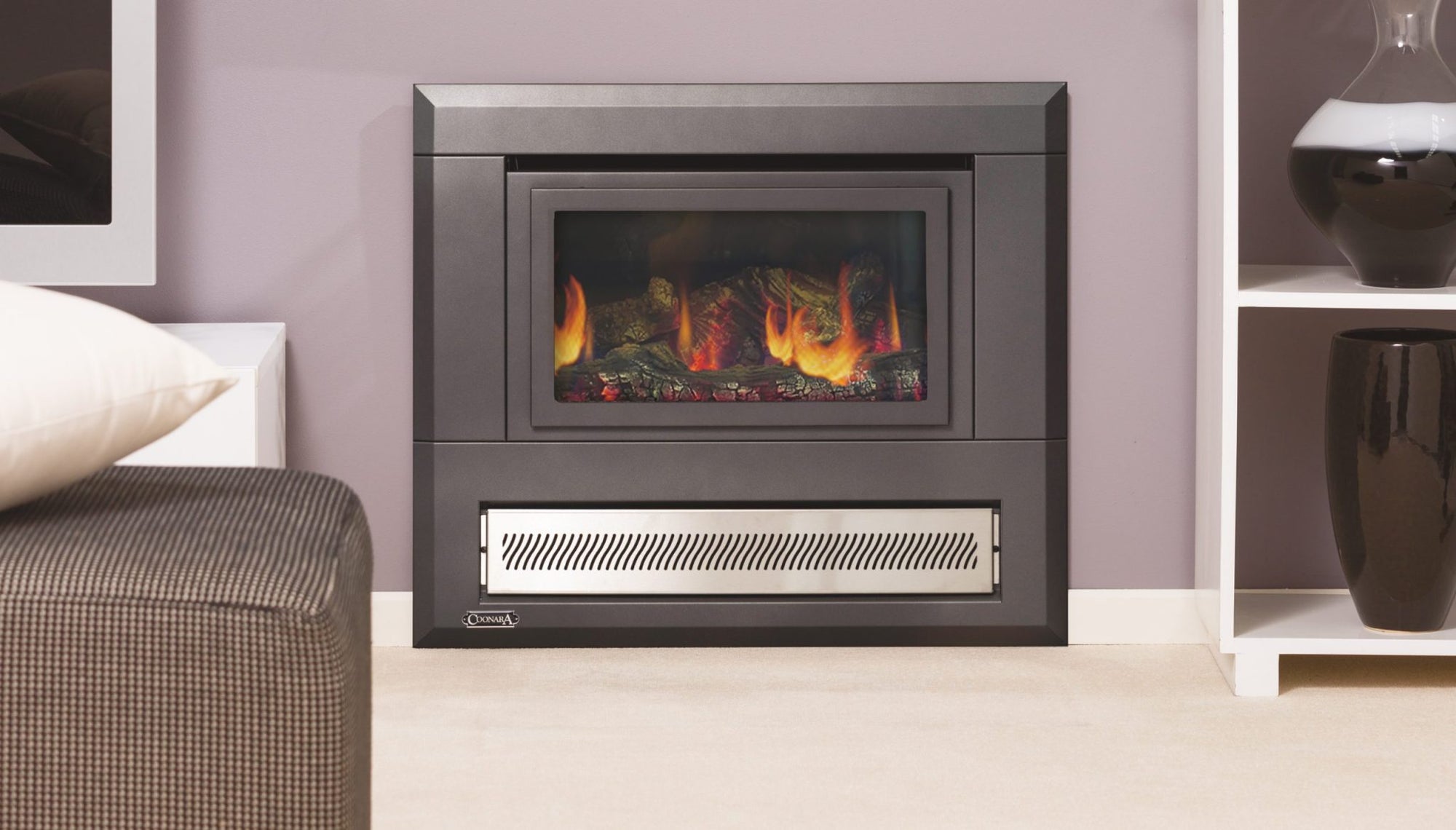 Coonara Mystique Inbuilt  Gas Log Heater