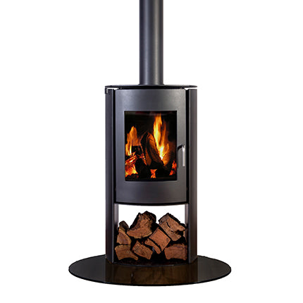Nectre N60 Curved Freestanding Wood Heater