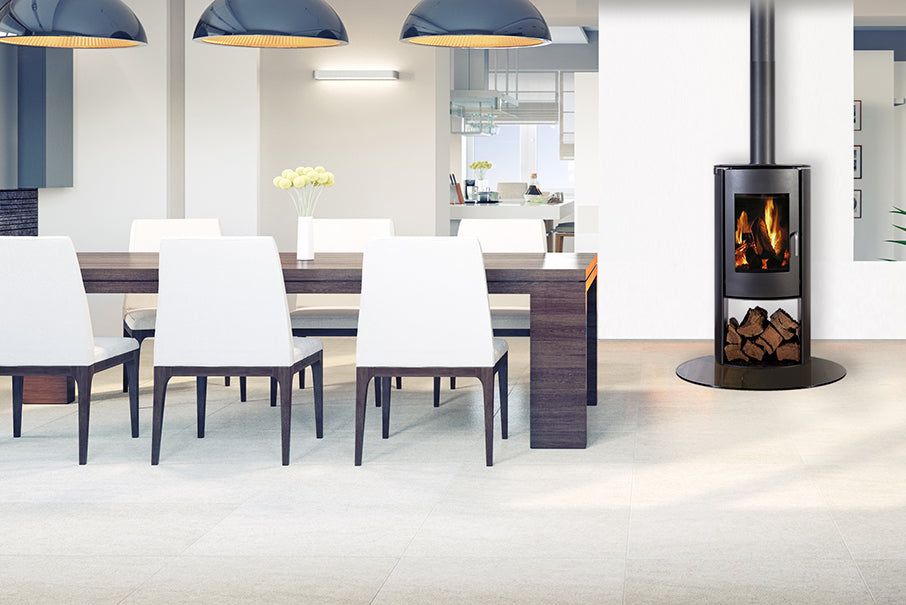 Nectre N60 Curved Freestanding Wood Heater