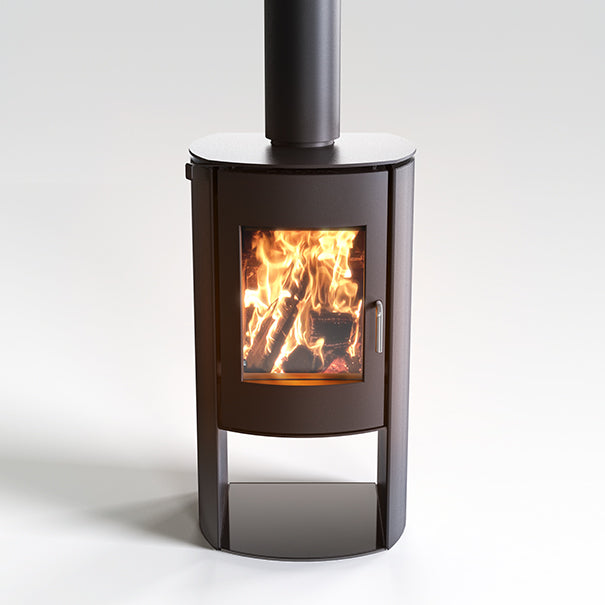 Nectre N60 Curved Freestanding Wood Heater