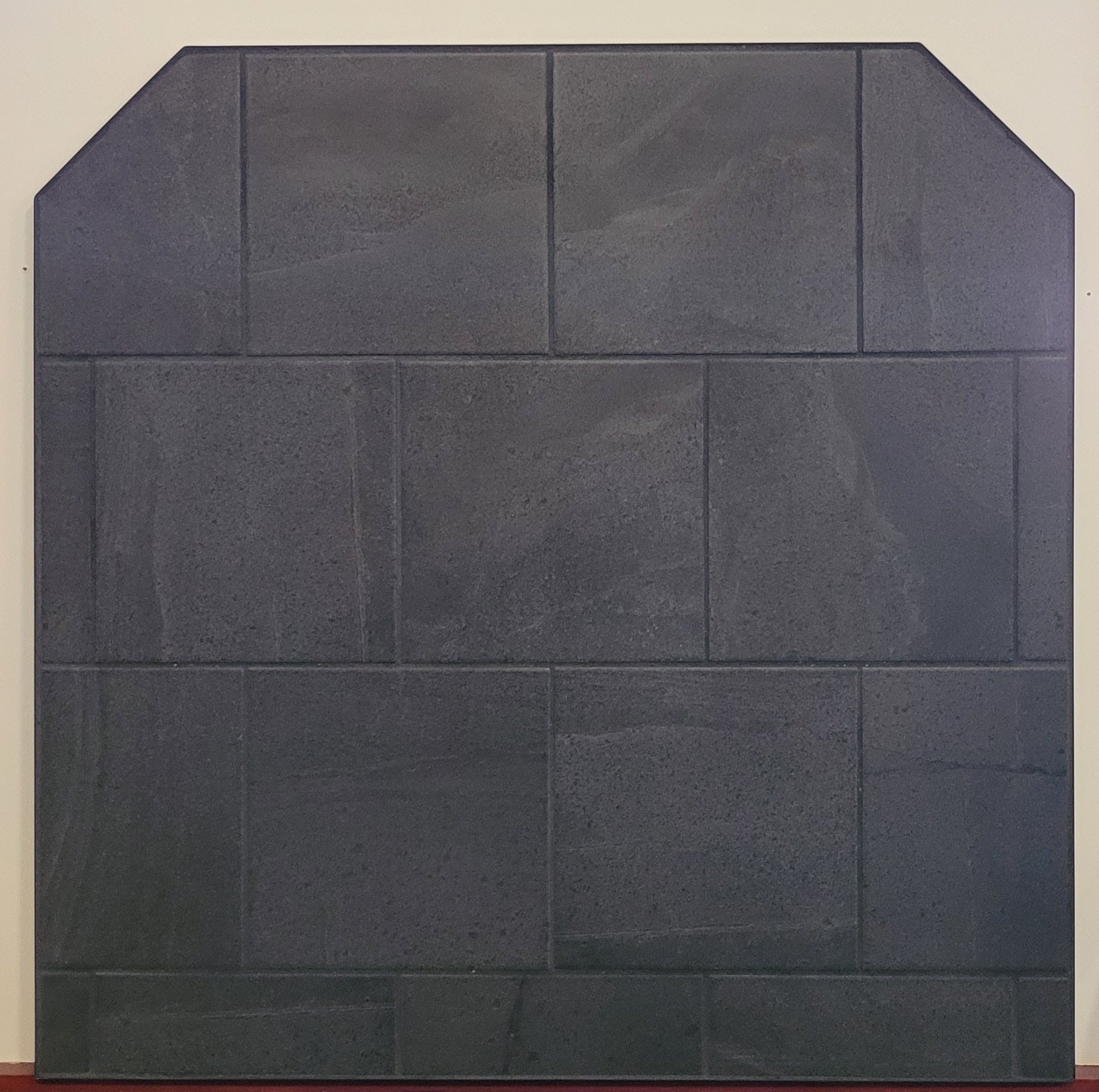 1020x1020 Black Tiled Hearth