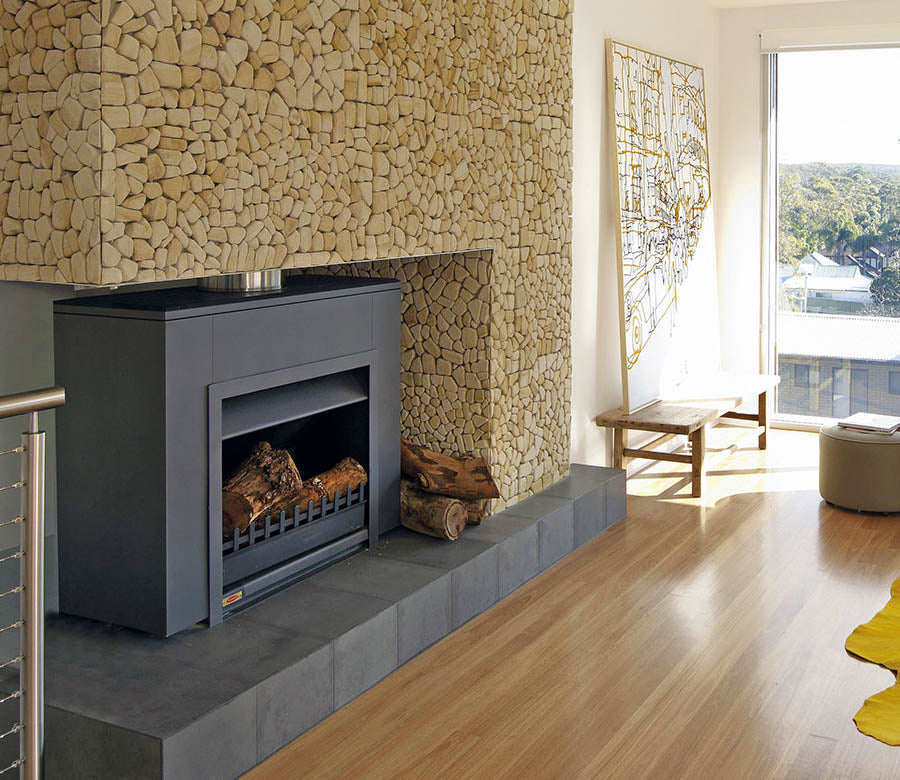 Jetmaster Freestanding Open Fireplace